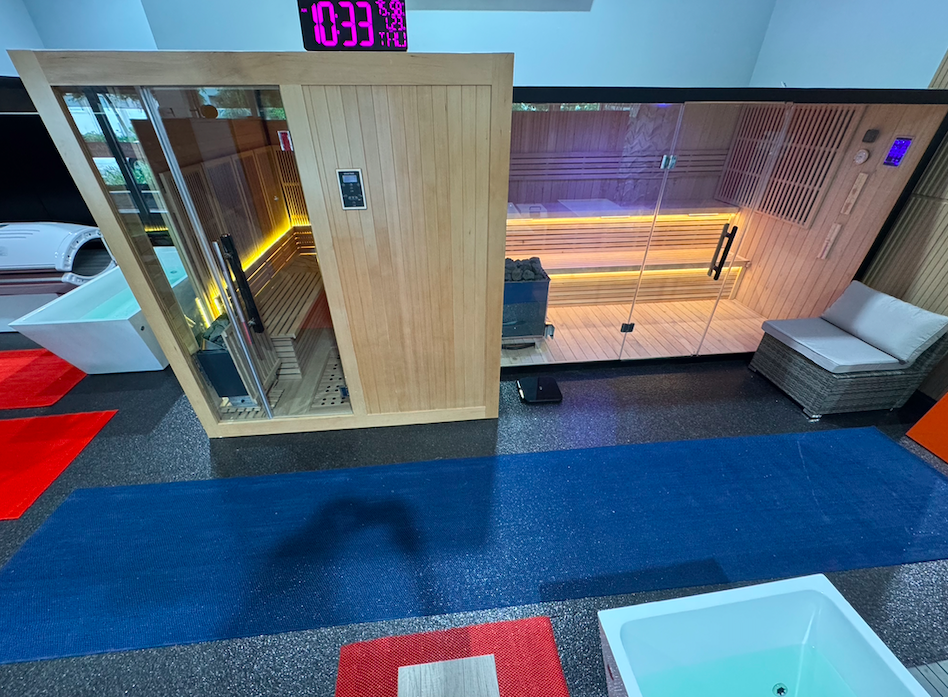 Infra Red and Steam Sauna at Valjalah